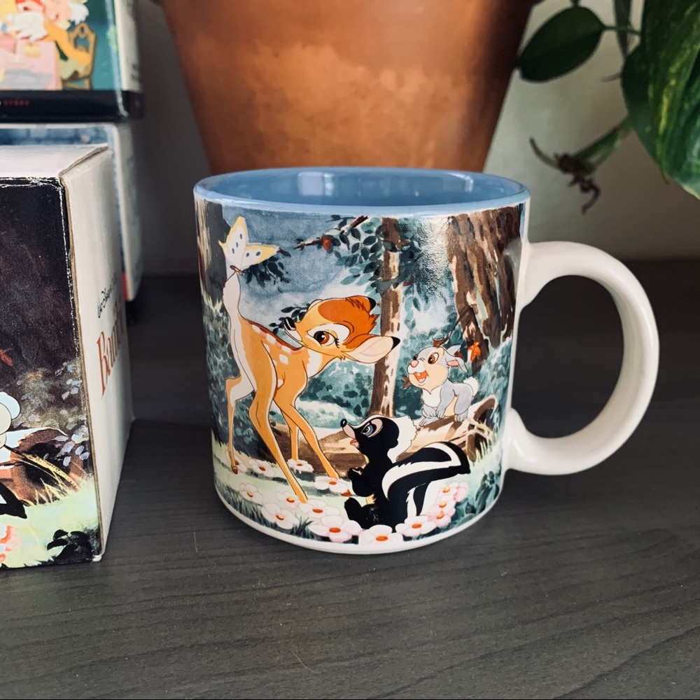 Retired Disney Bambi Ceramic Mug (Original Box)
